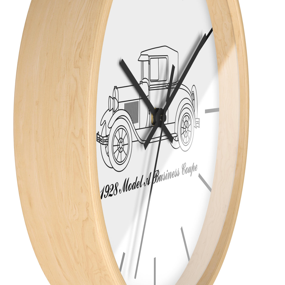 1928 Business Coupe Wall Clock