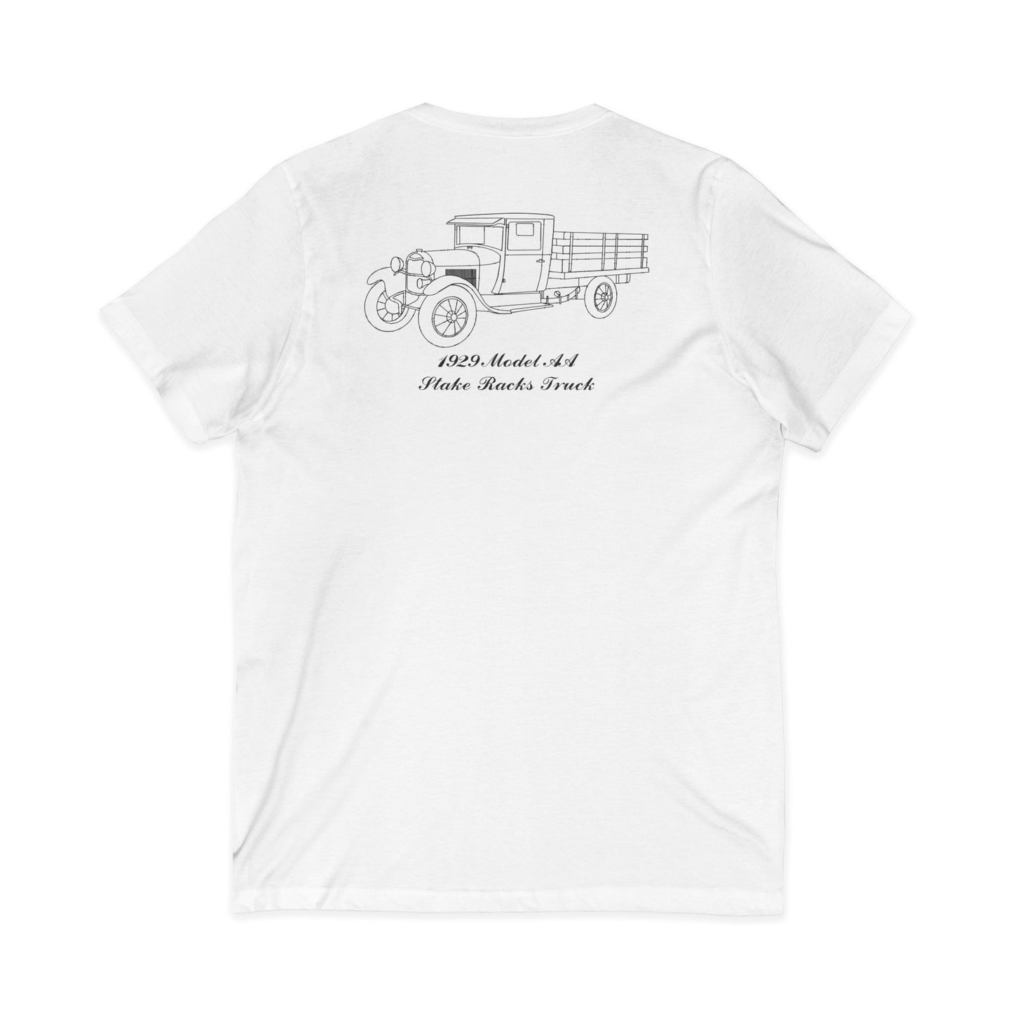 1929 AA Stake Racks Women's V-Neck Shirt