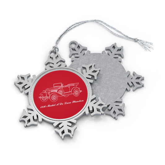 1930 De Luxe Phaeton Snowflake Ornament