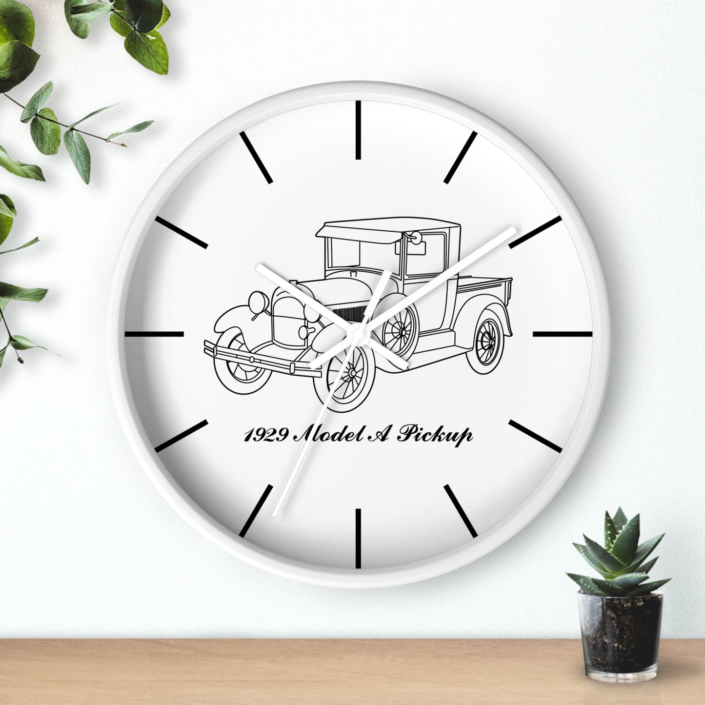 1929 Pickup Wall Clock