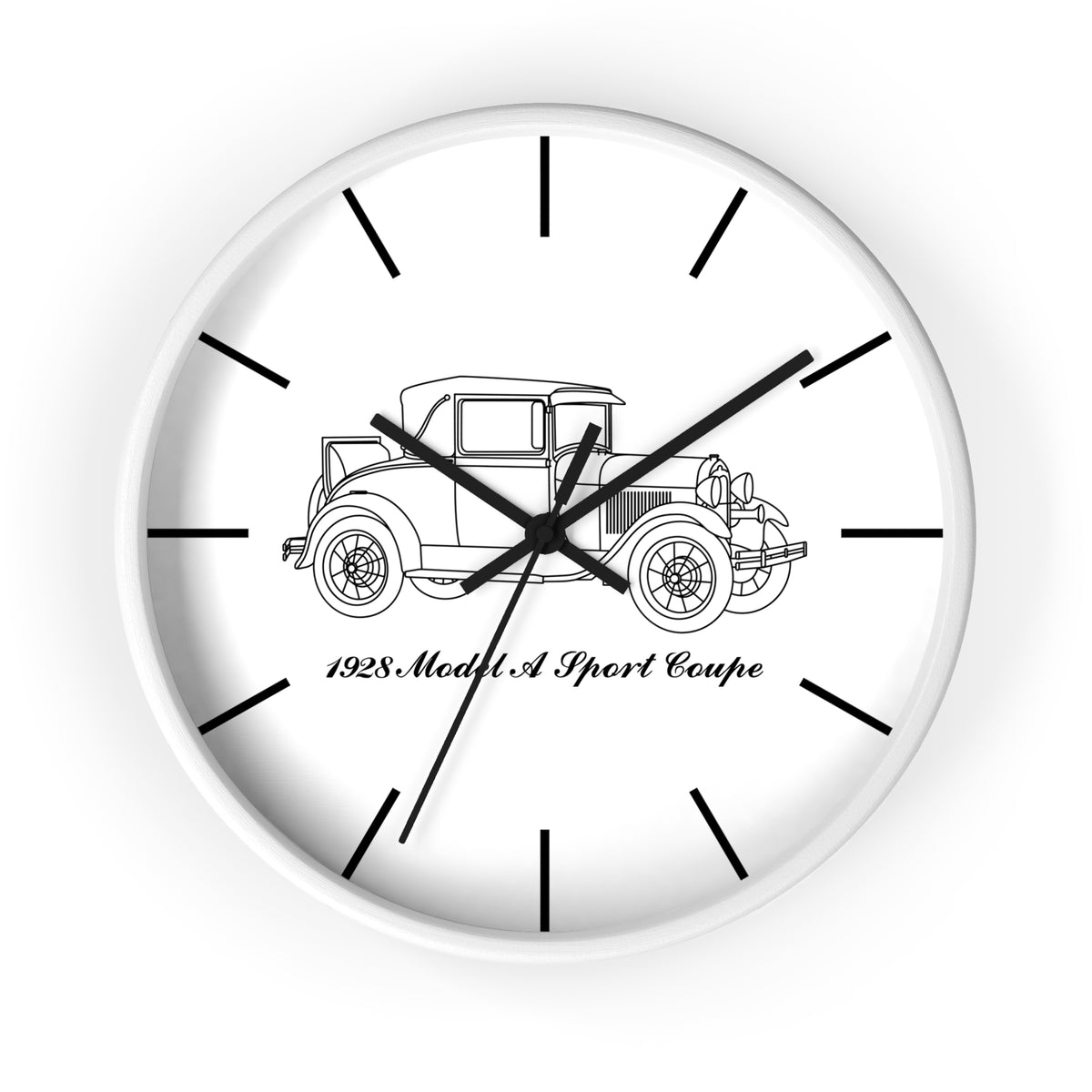 1928 Sport Coupe Wall Clock