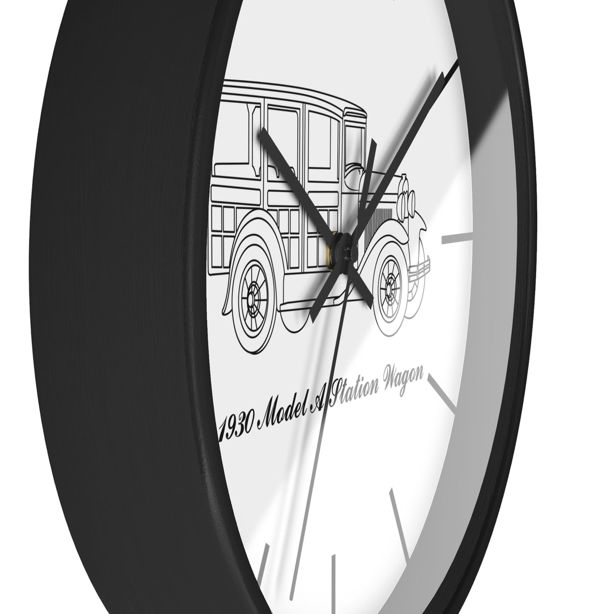 1930 Station Wagon Wall Clock