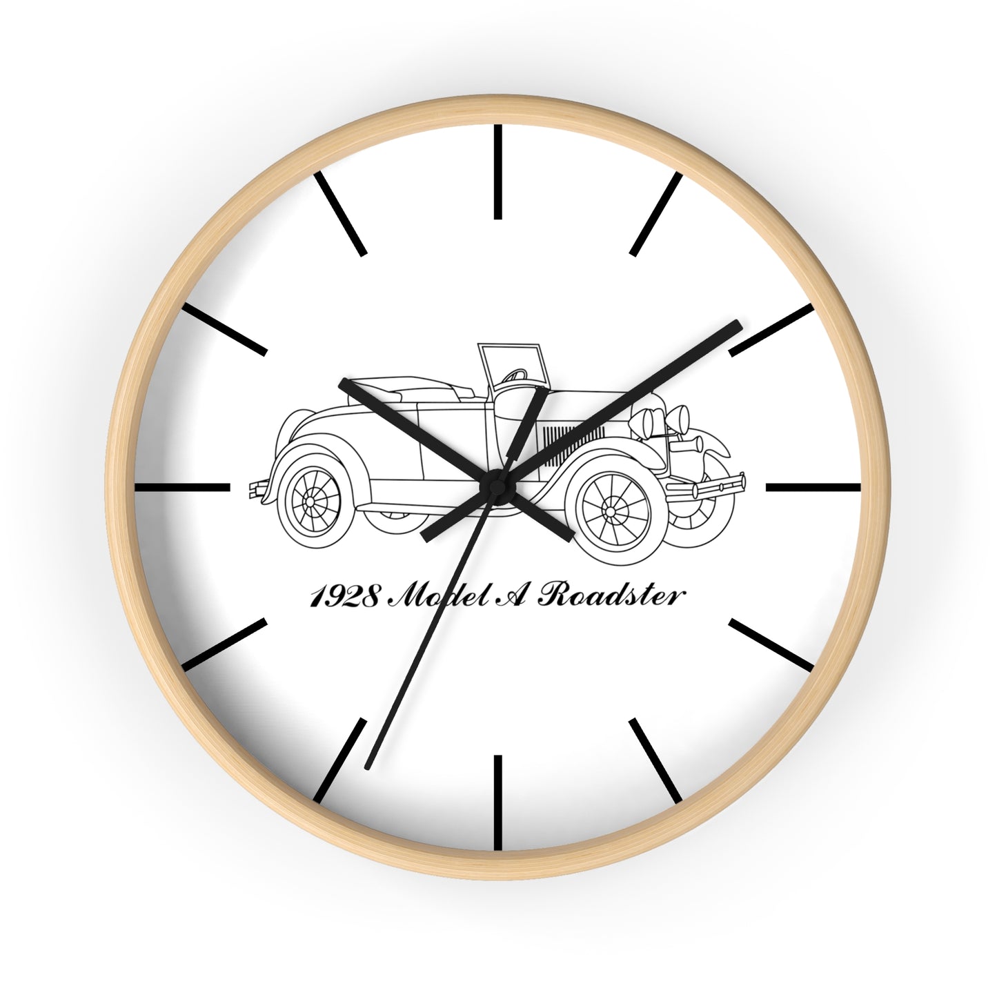 1928 Roadster Wall Clock