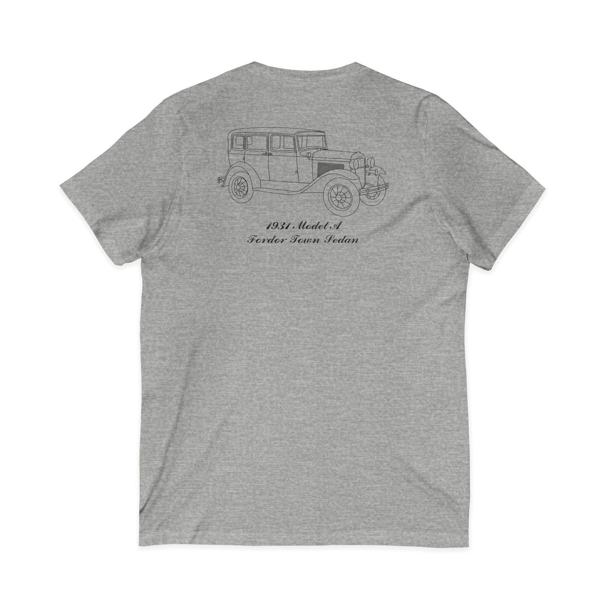1931 Fordor Town Sedan Women's V-Neck Shirt