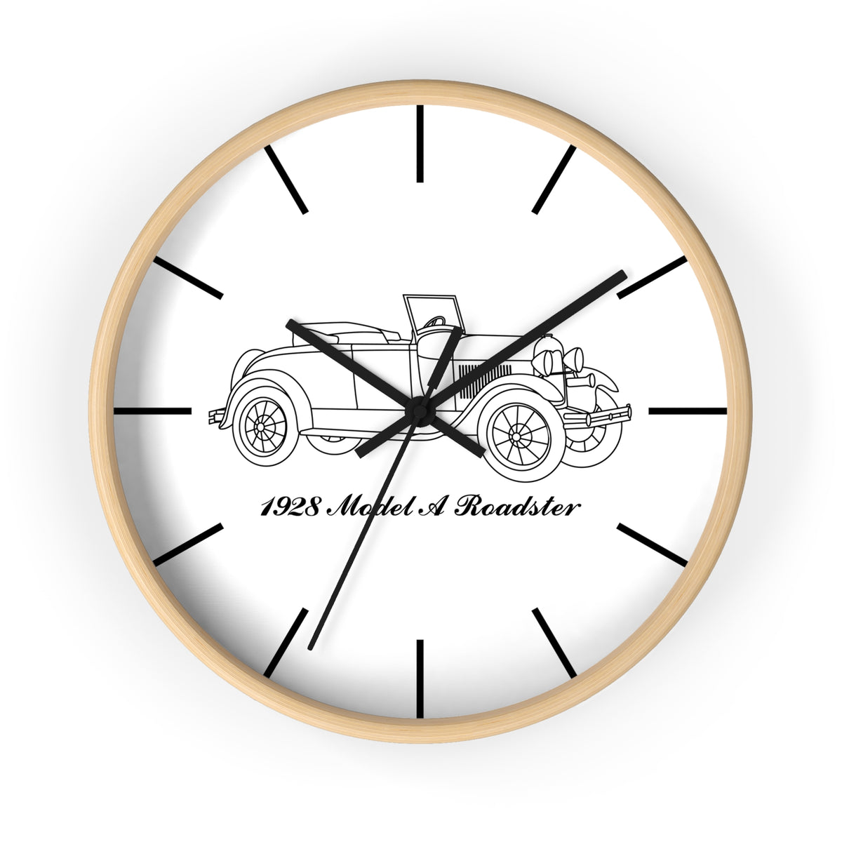 1928 Roadster Wall Clock