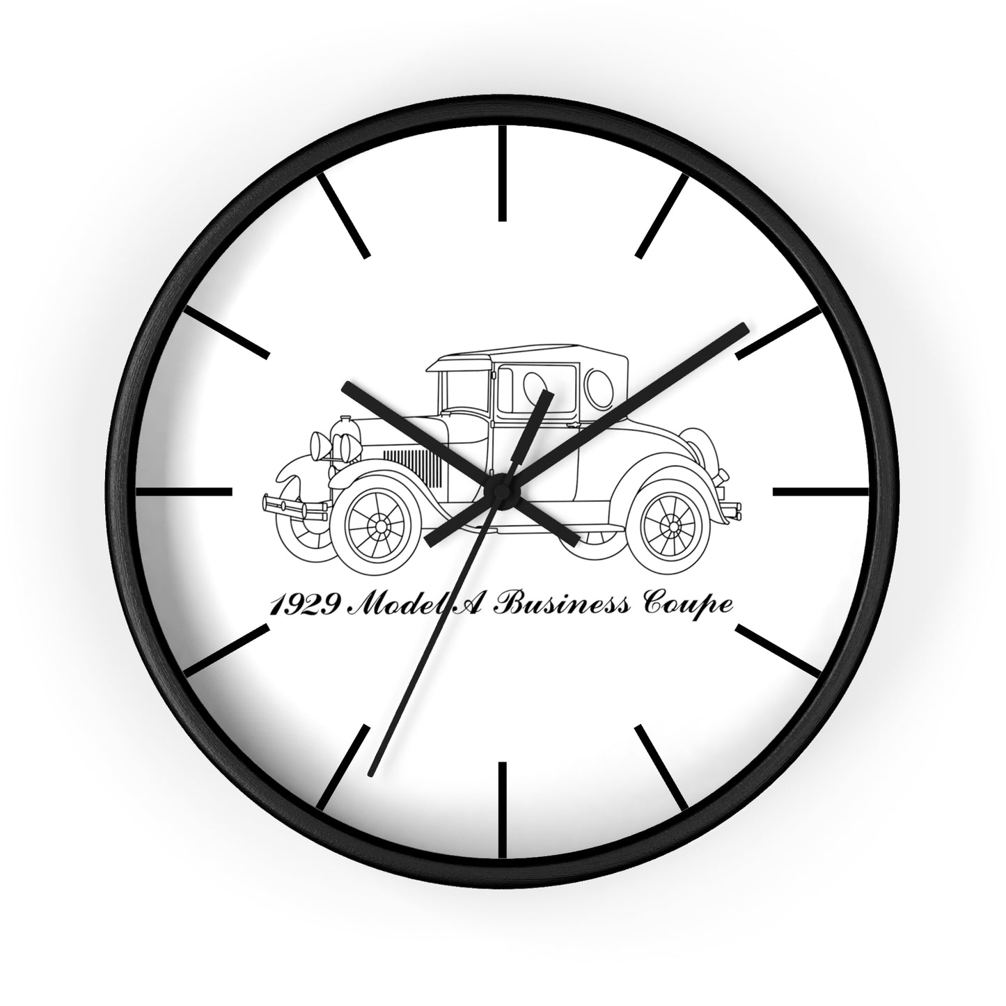 1929 Business Coupe Wall Clock