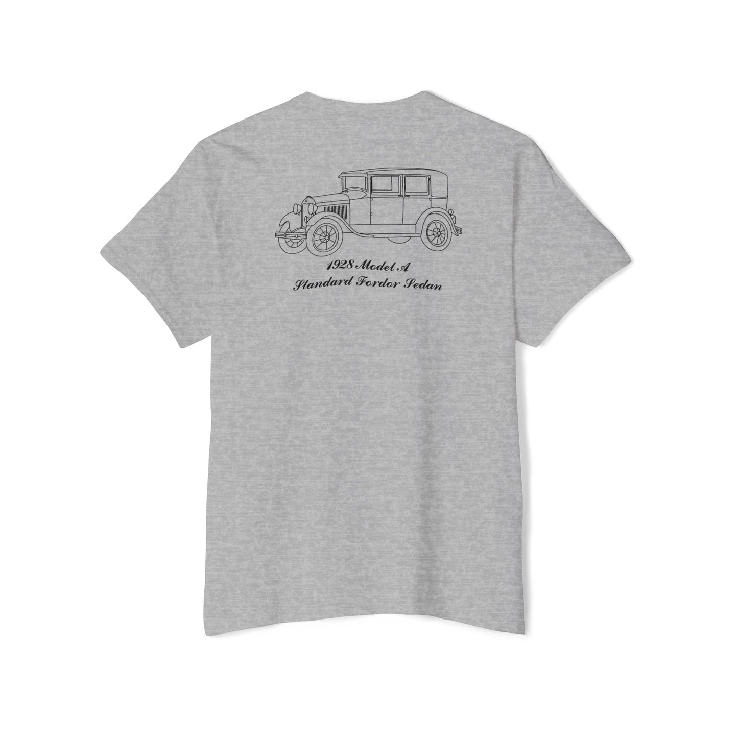 1928 Standard Fordor Sedan Pocket T-Shirt