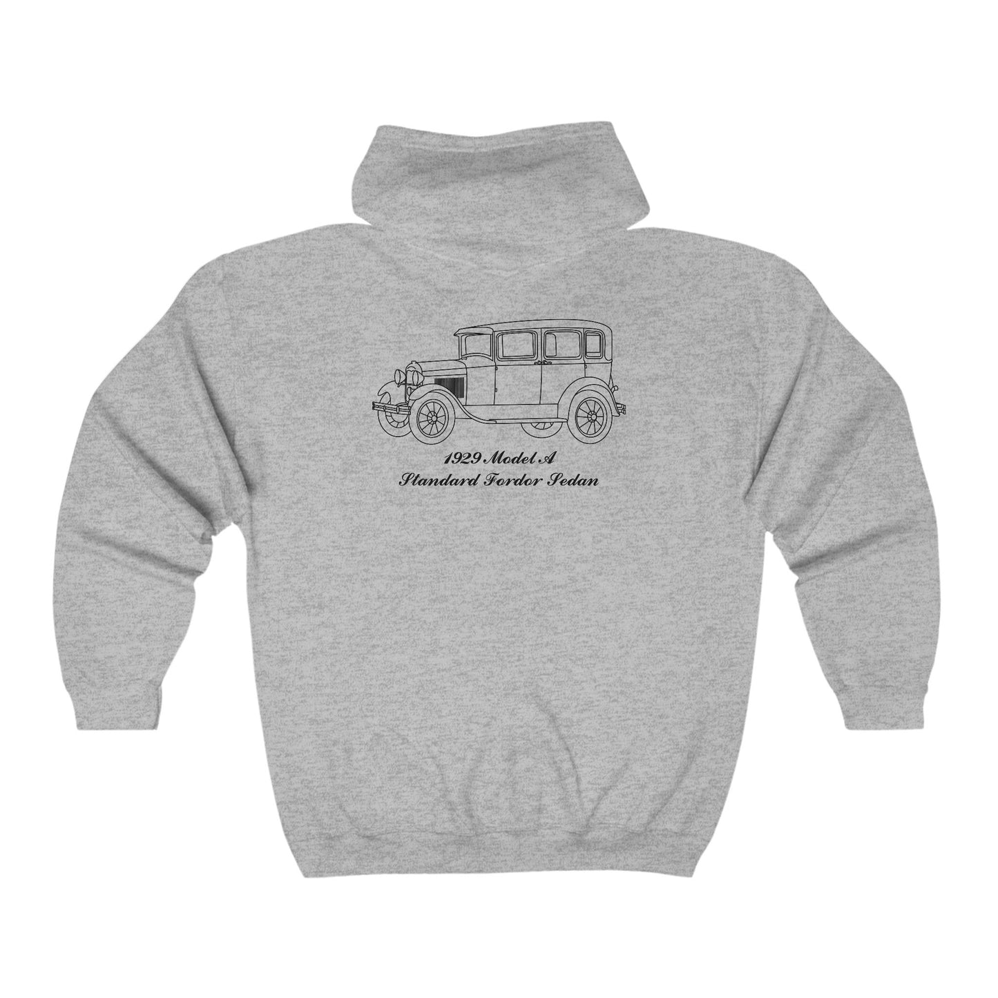 1929 Standard Fordor Sedan (3-Window) Hoodie