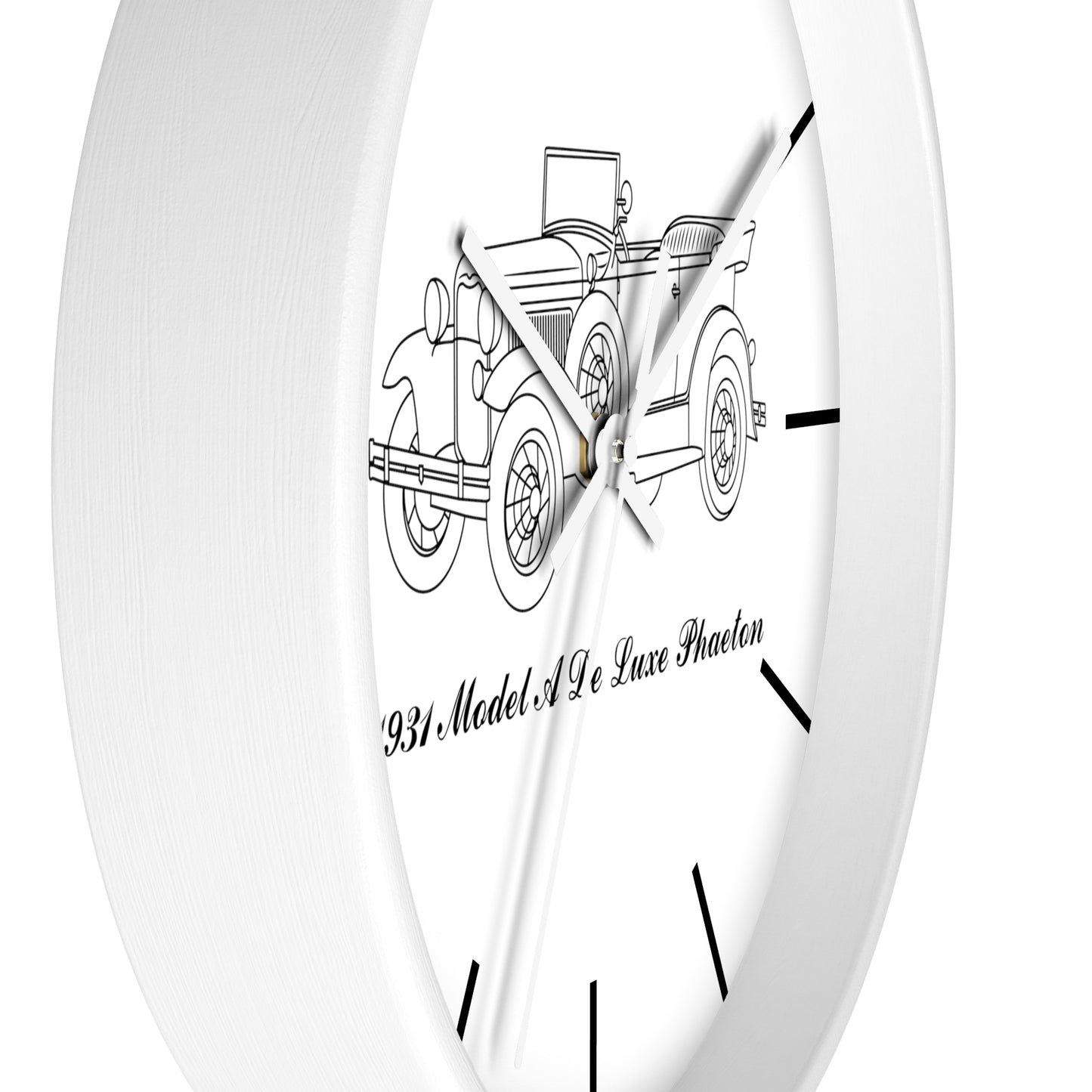 1931 De Luxe Phaeton Wall Clock