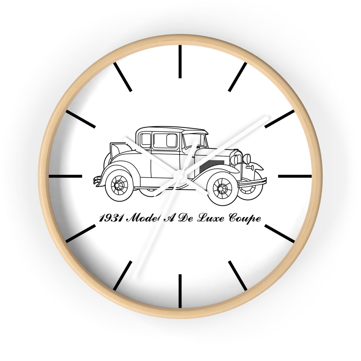 1931 De Luxe Coupe Wall Clock