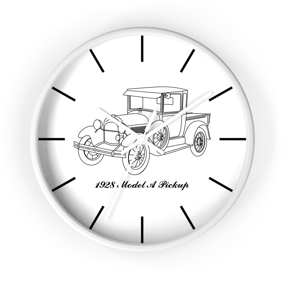 1928 Pickup Wall Clock