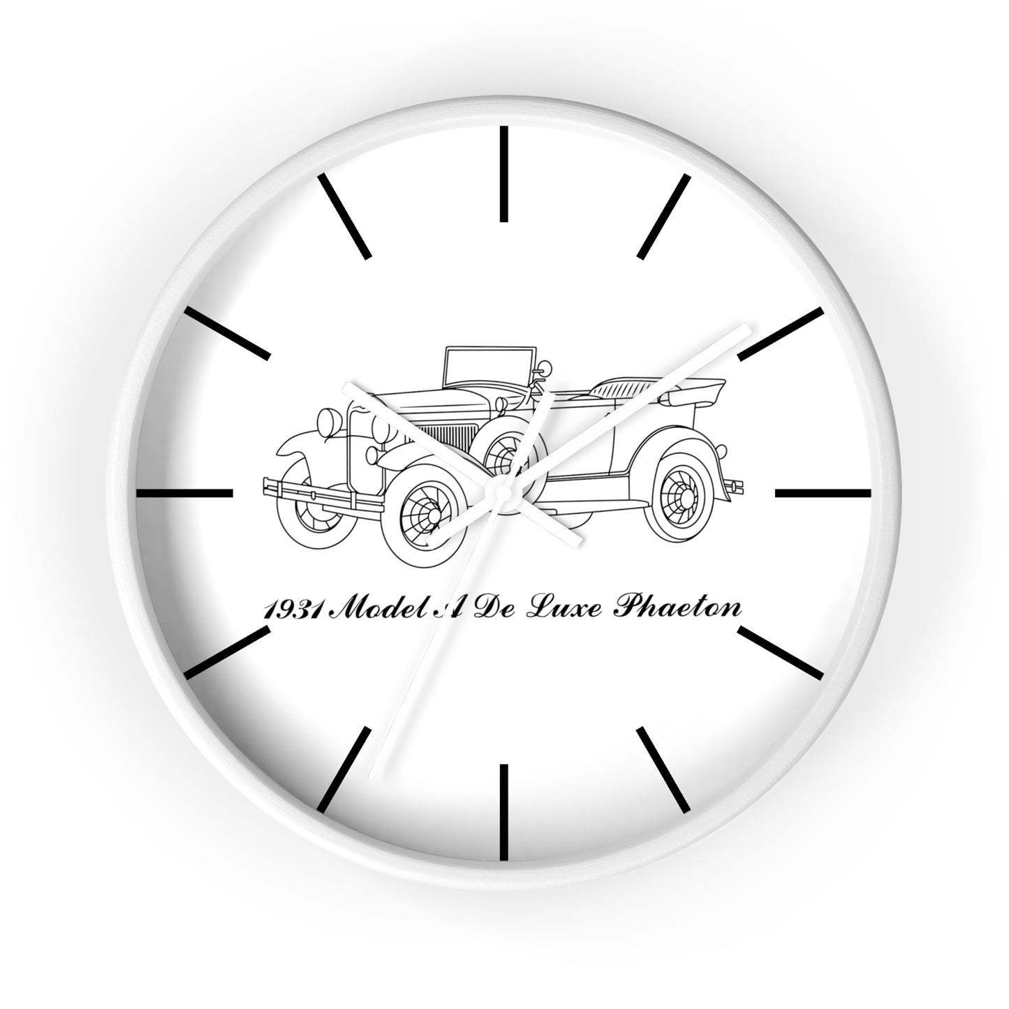 1931 De Luxe Phaeton Wall Clock