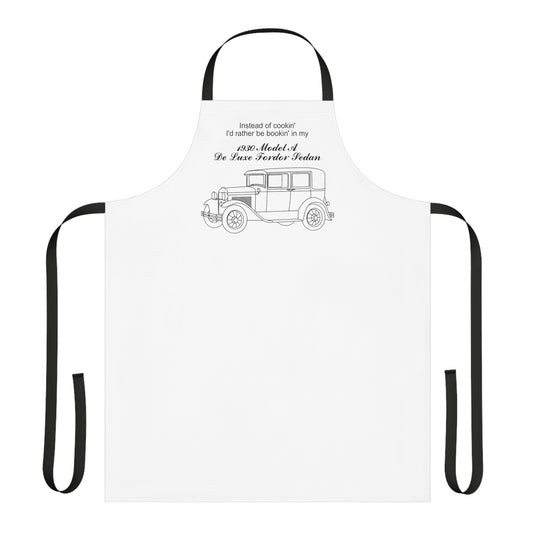 1930 De Luxe Fordor Sedan Cookin' Apron