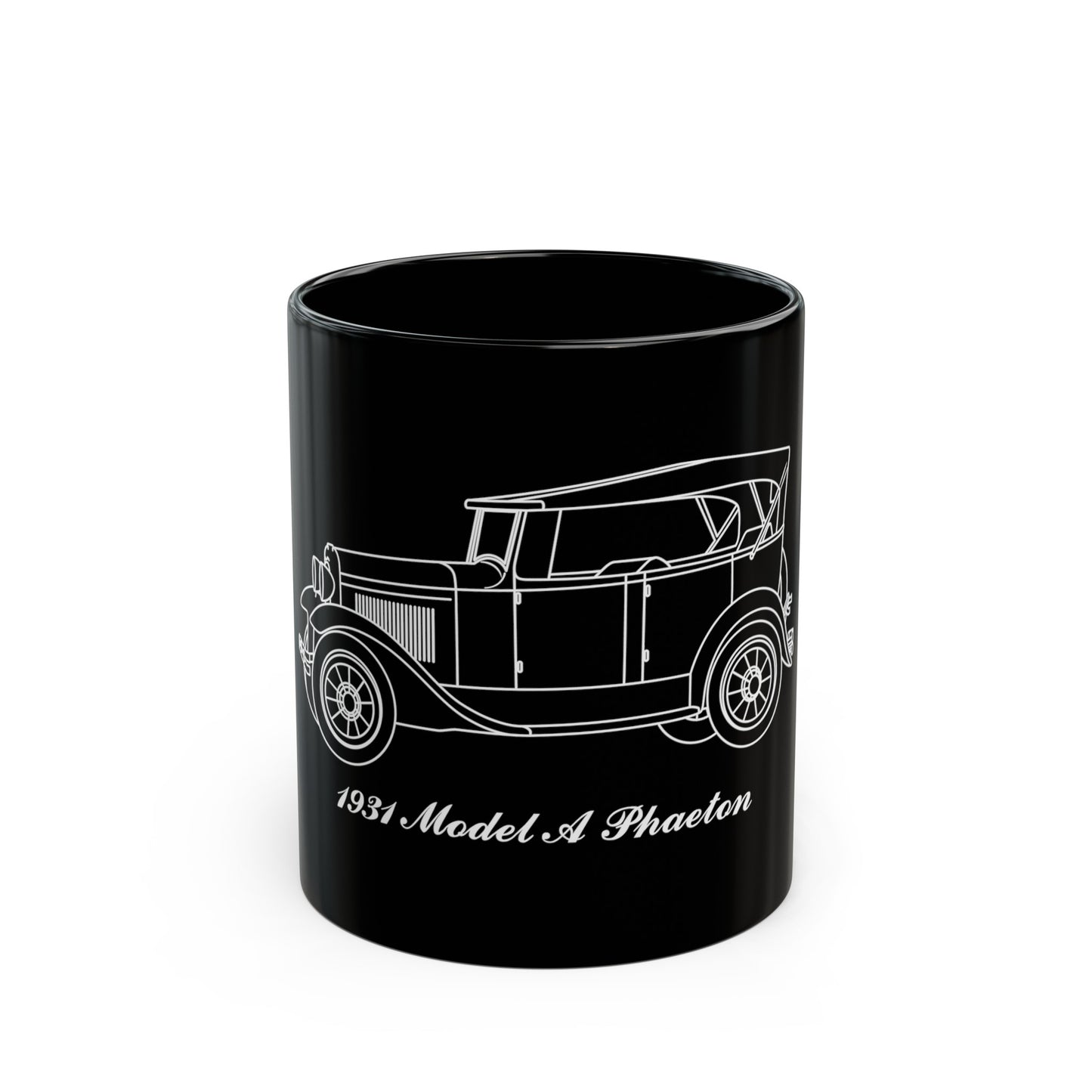 1931 Phaeton Black Mug