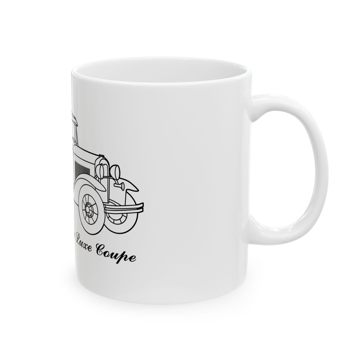 1930 De Luxe Coupe White Mug
