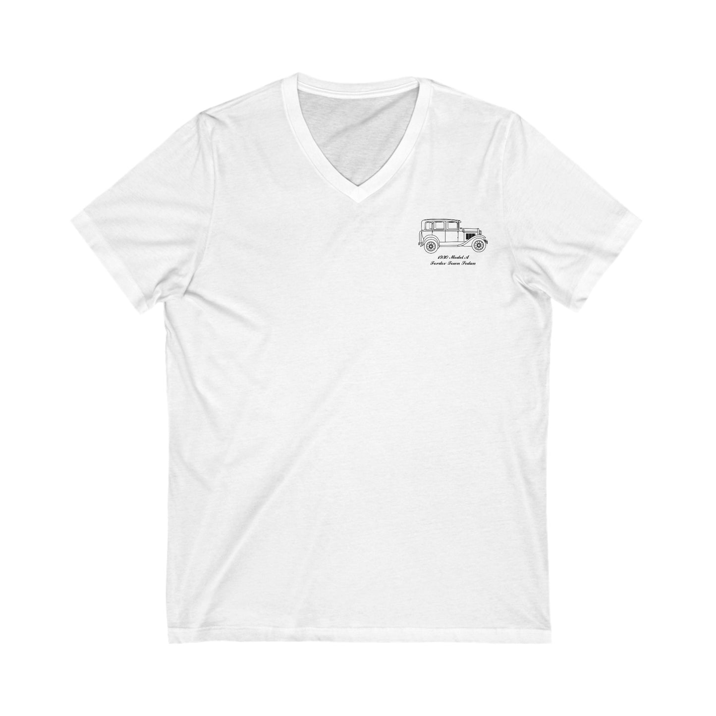 1930 Fordor Town Sedan Women's V-Neck Shirt