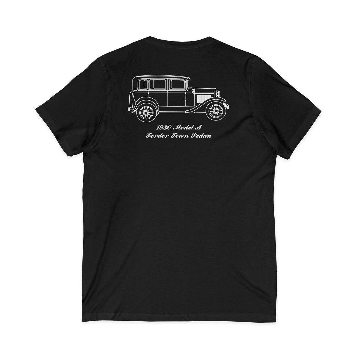 1930 Fordor Town Sedan Women's V-Neck Shirt
