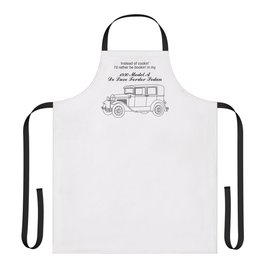 1930 De Luxe Fordor Sedan Cookin' Apron