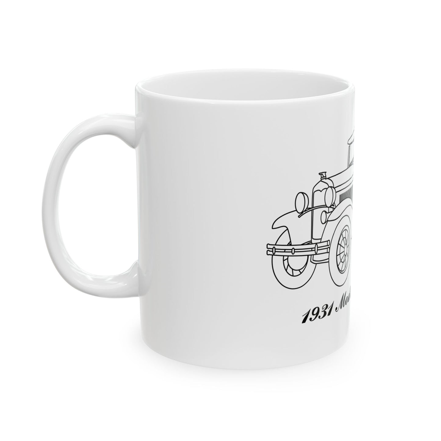 1931 Roadster White Mug