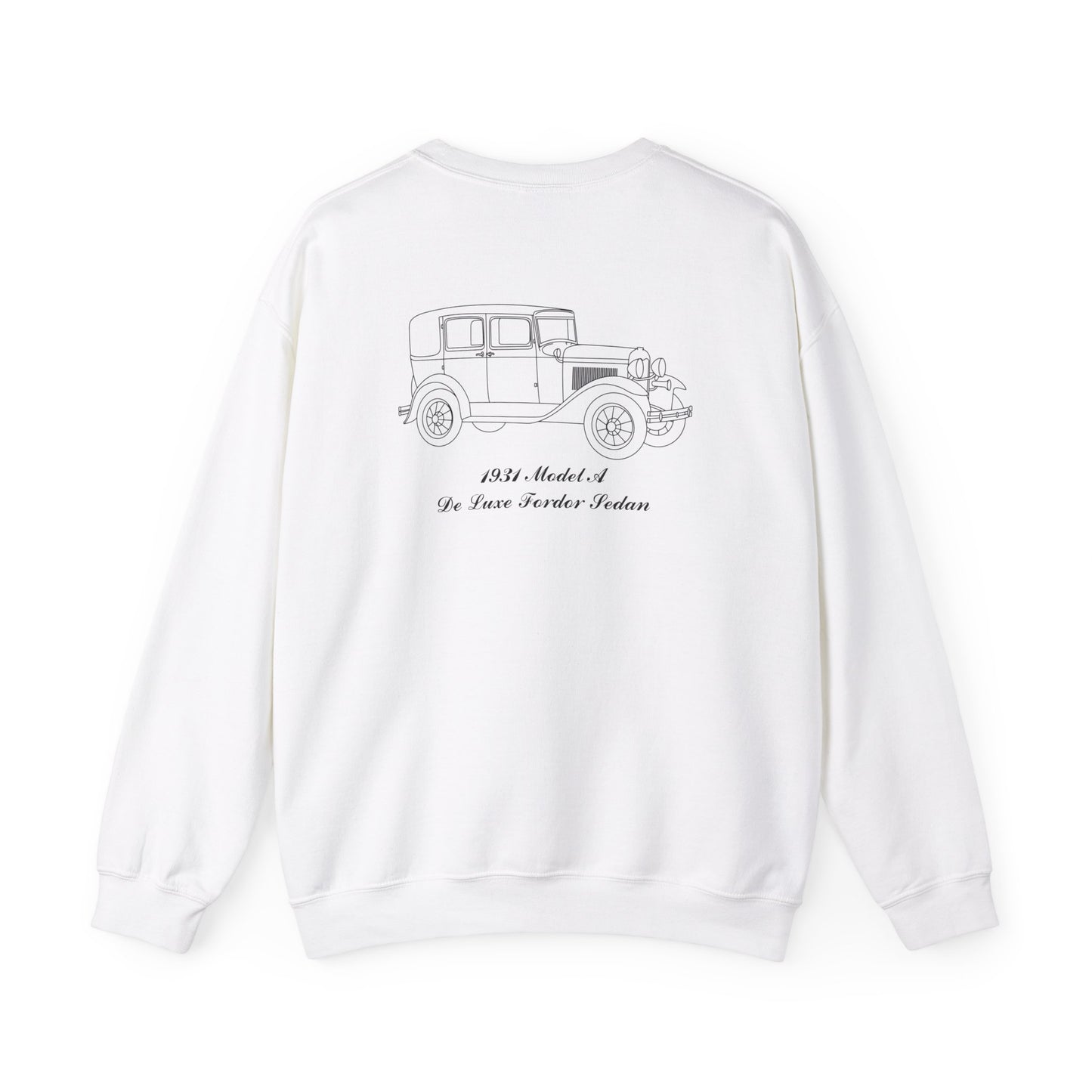 1931 De Luxe Fordor Sedan Crewneck Sweatshirt