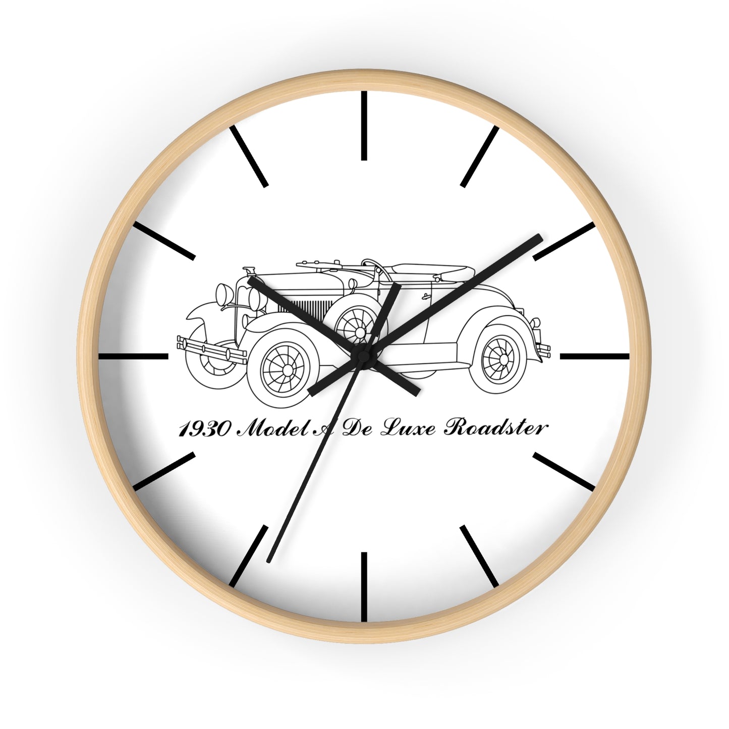 1930 De Luxe Roadster Wall Clock