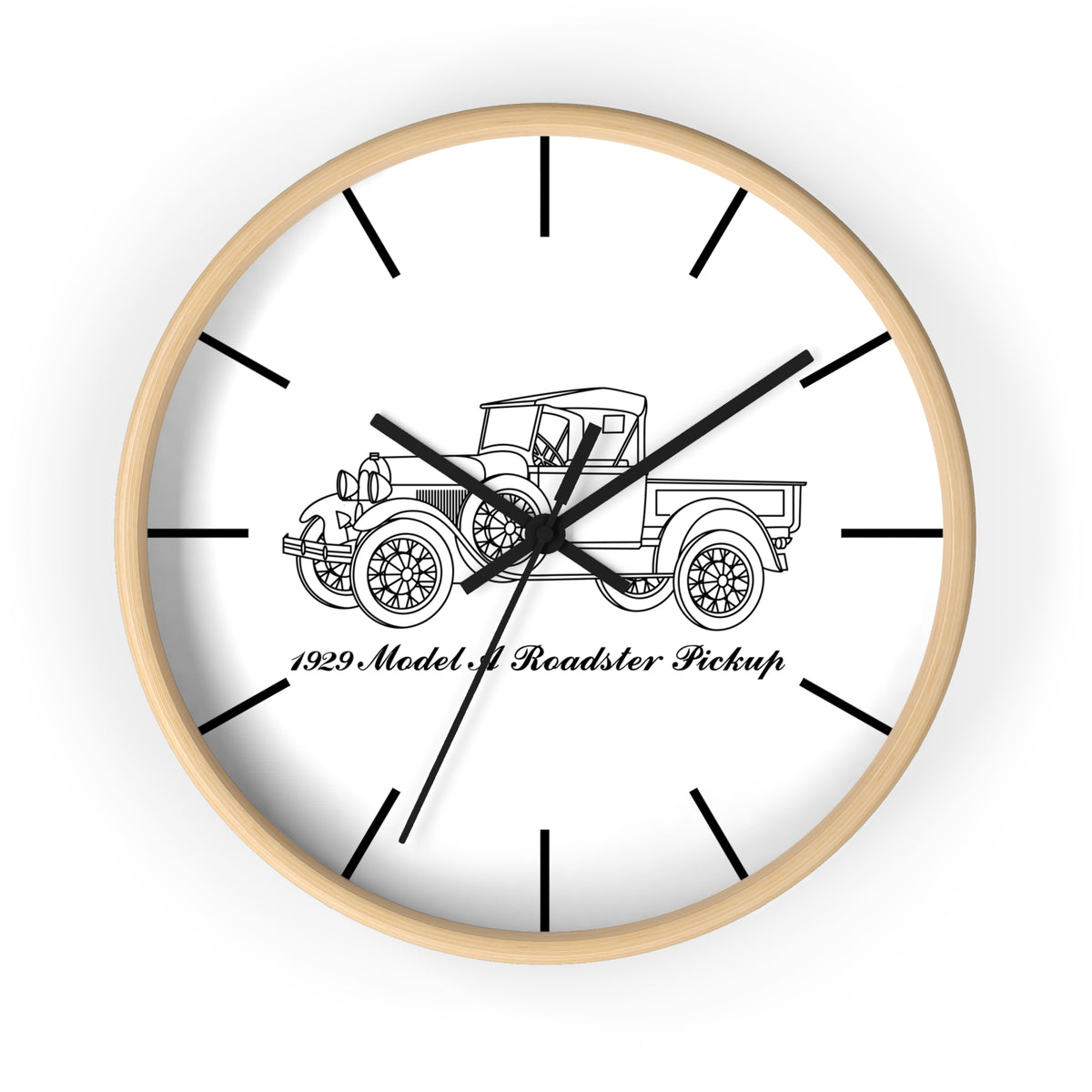 1929 Roadster Pickup Wall Clock