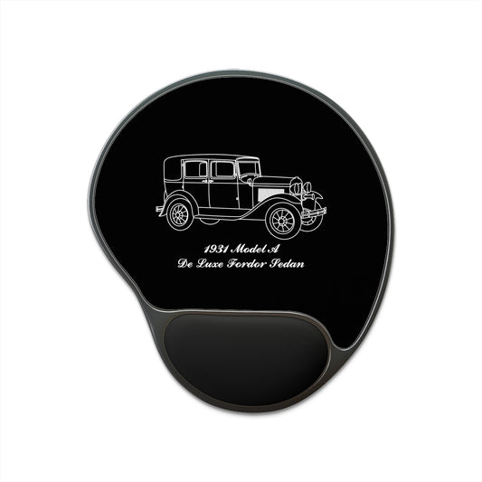 1931 De Luxe Fordor Sedan Wrist Rest Mouse Pad