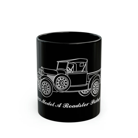 1929 Roadster Pickup Black Mug