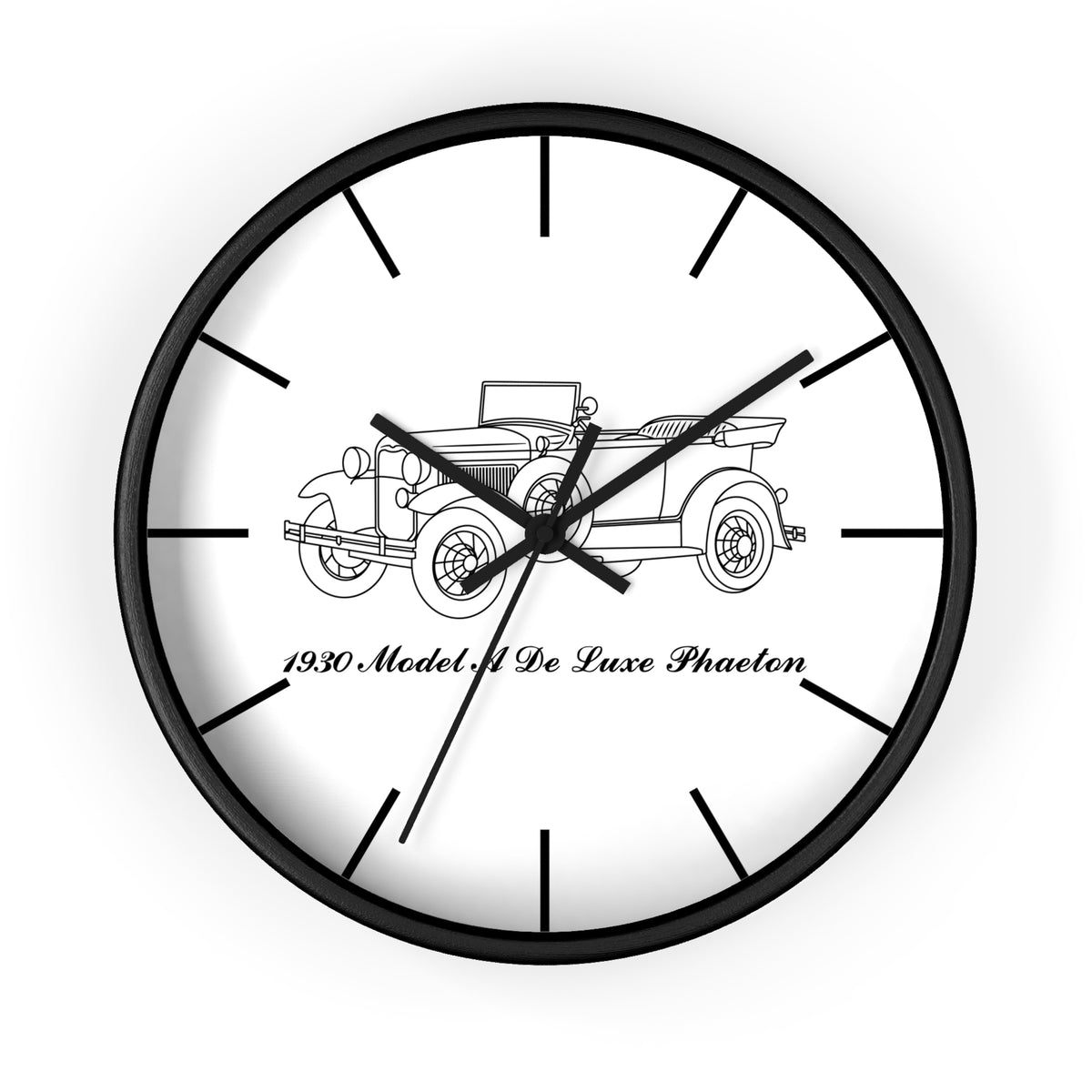 1930 De Luxe Phaeton Wall Clock