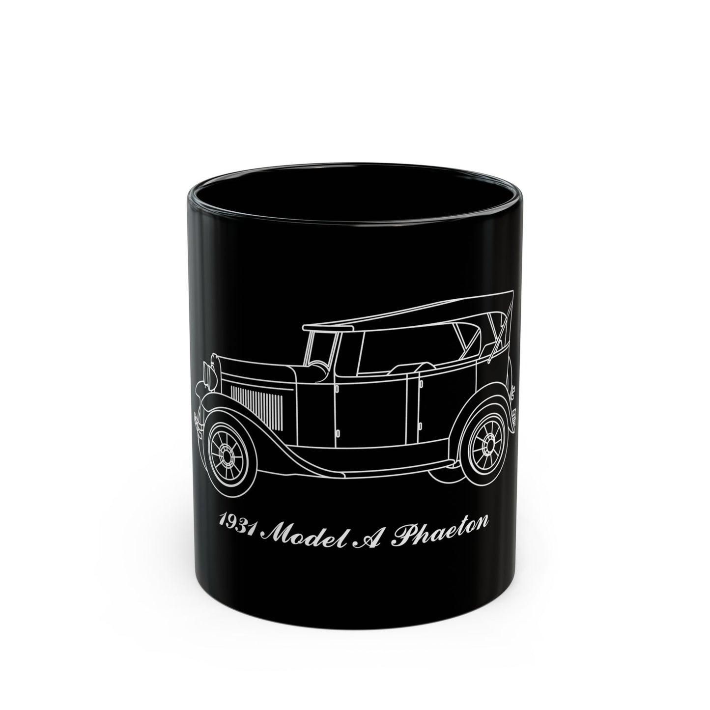 1931 Phaeton Black Mug