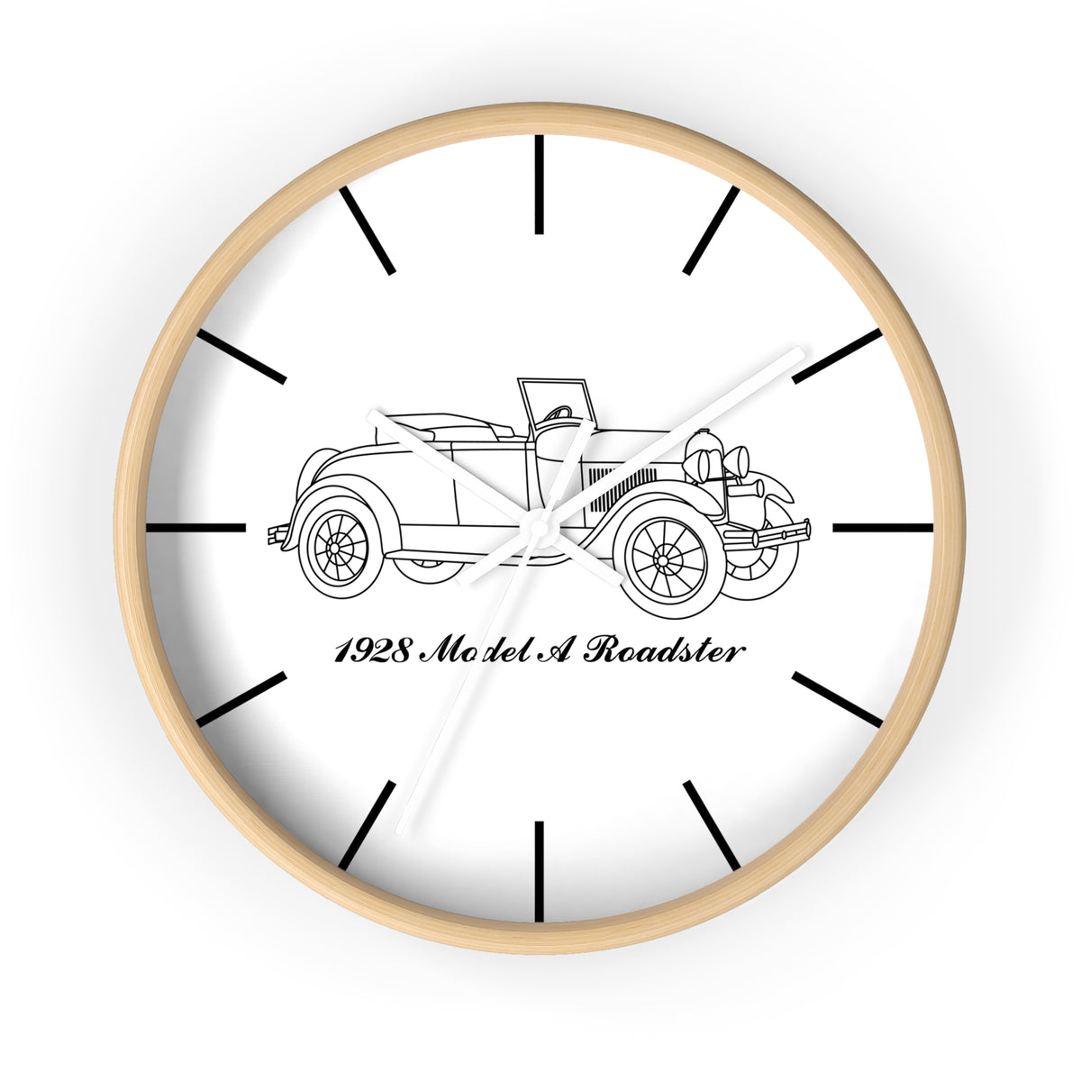 1928 Roadster Wall Clock