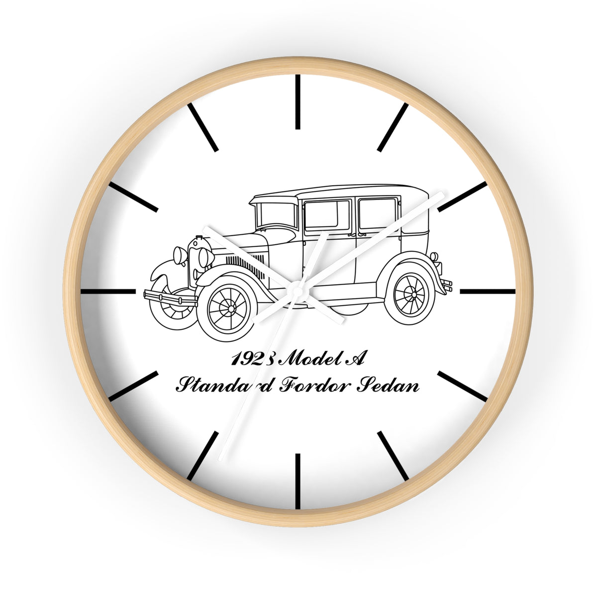1928 Standard Fordor Sedan Delivery Wall Clock