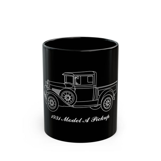 1931 Pickup Black Mug