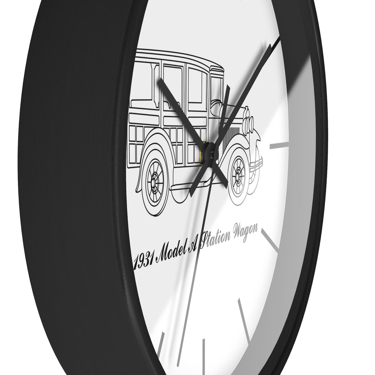 1931 Station Wagon Wall Clock