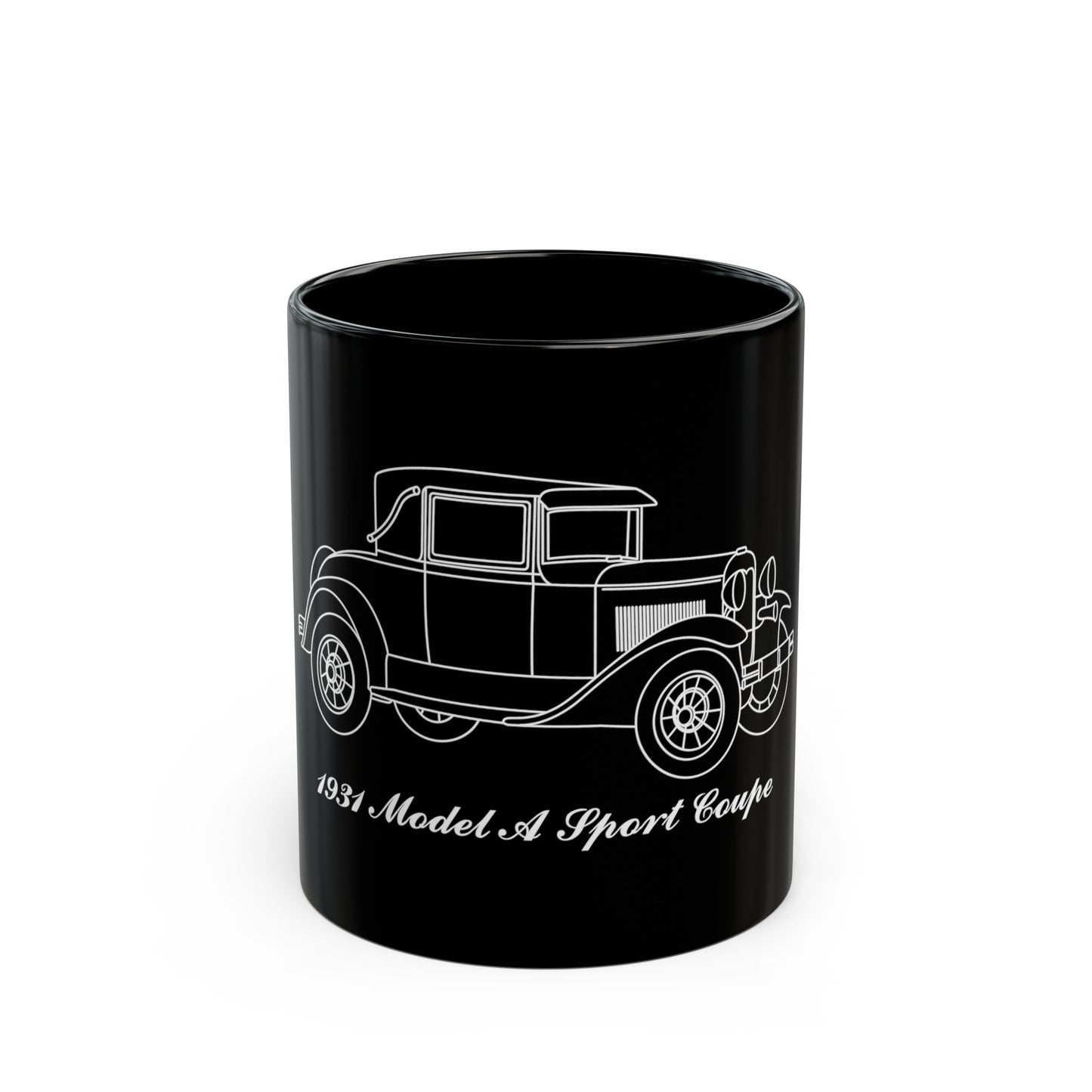 1931 Sport Coupe Black Mug