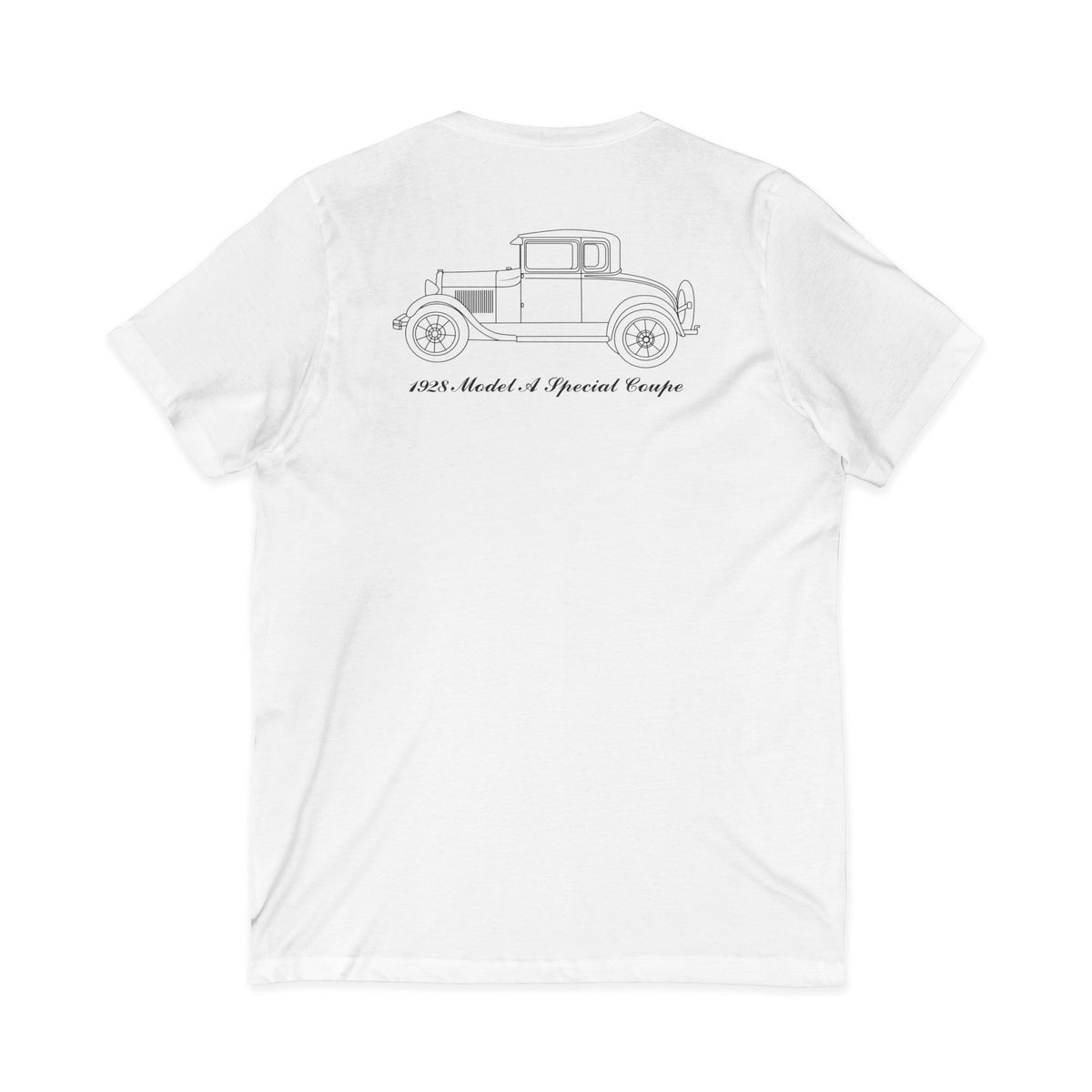 1928 Special Coupe Women's V-Neck Shirt