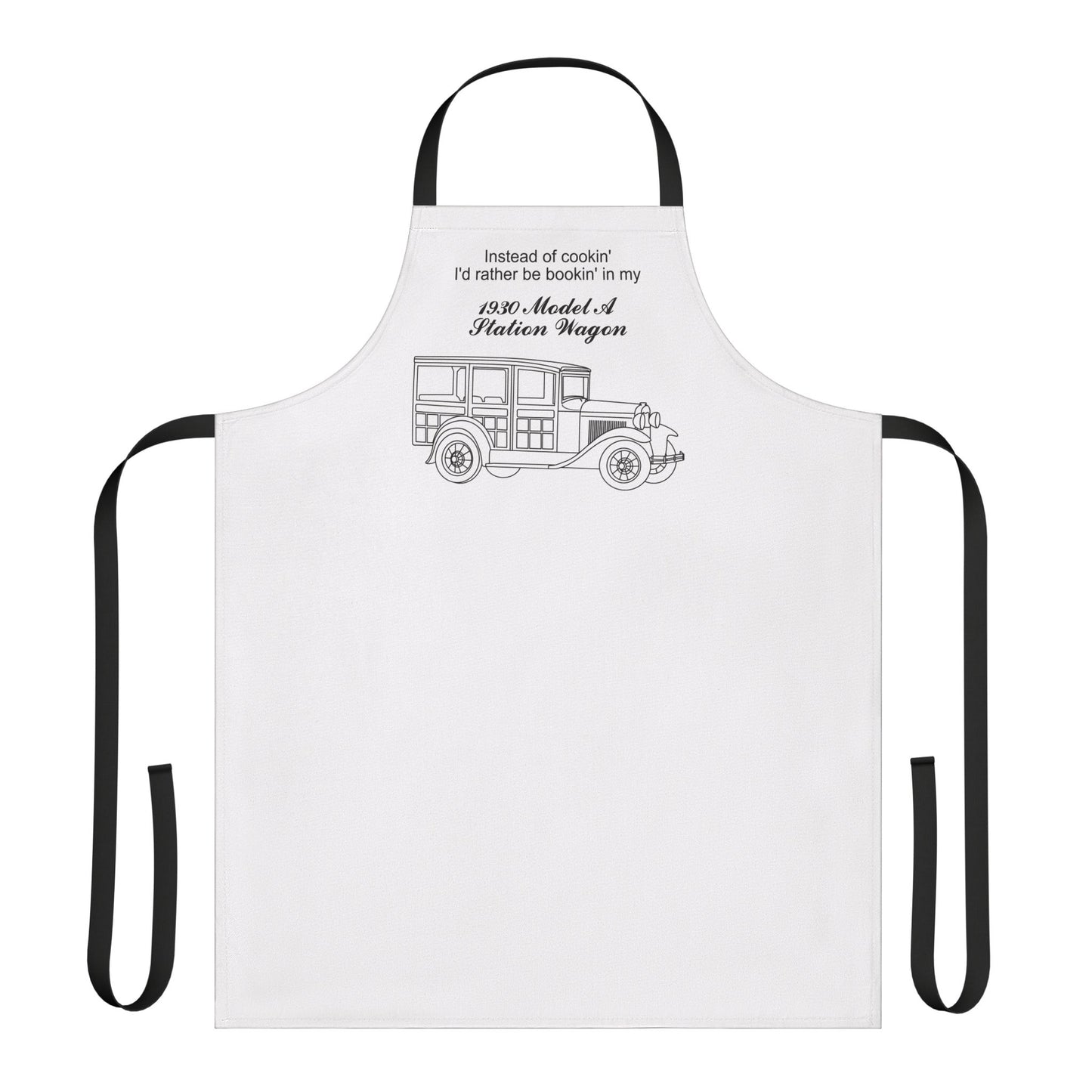1930 Station Wagon Cookin' Apron