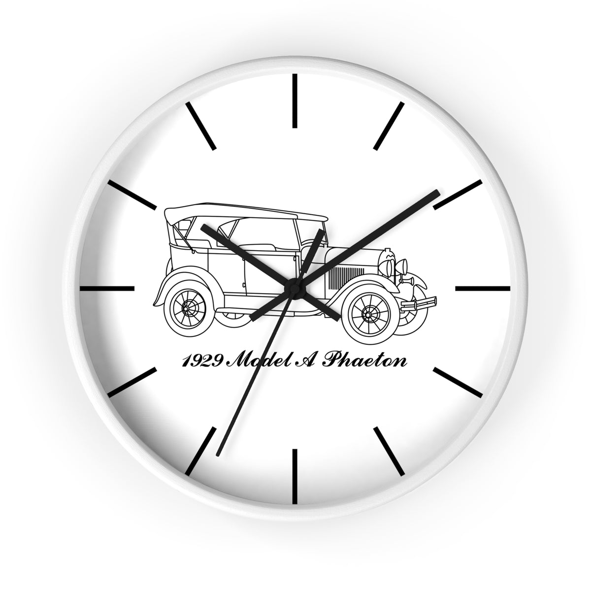 1929 Phaeton Wall Clock