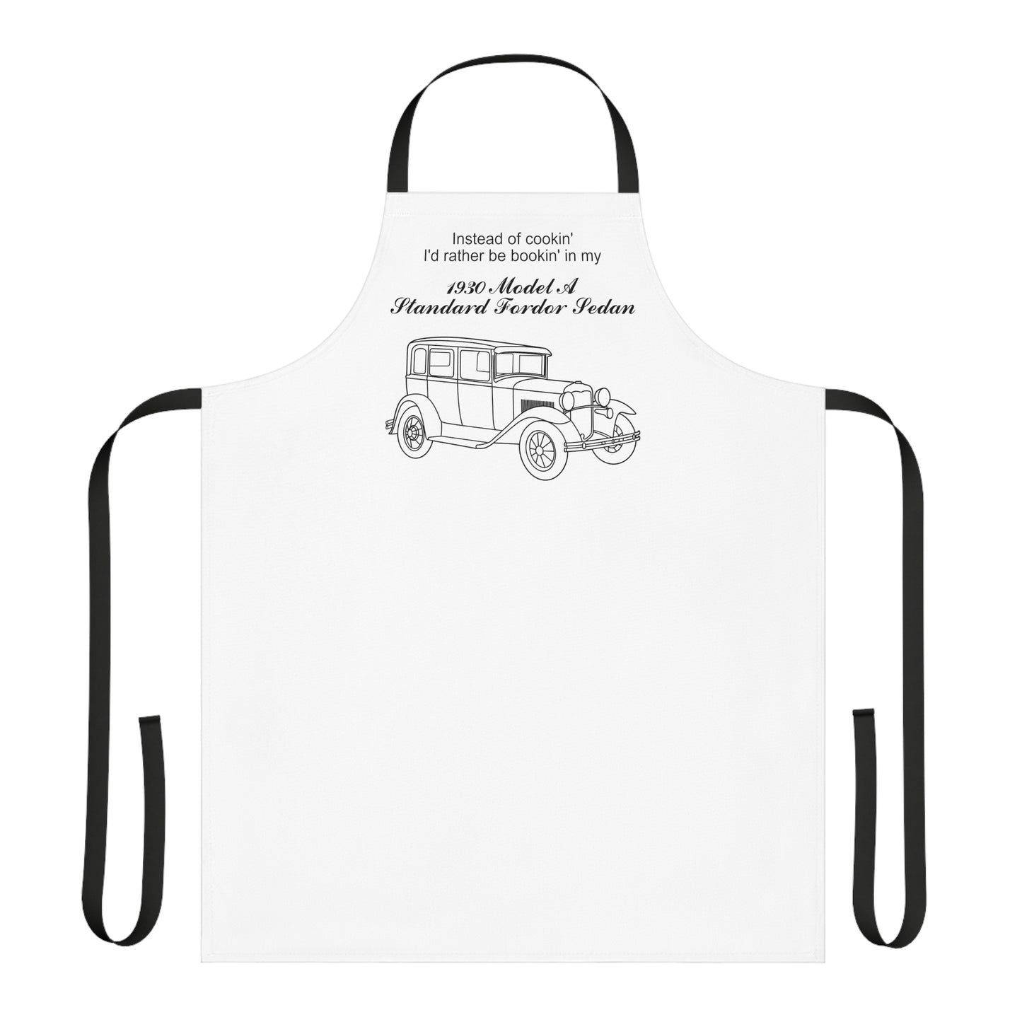 1930 Standard Fordor Sedan Cookin' Apron