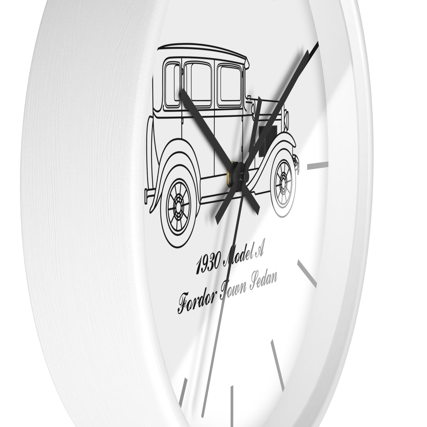 1930 Fordor Town Sedan Wall Clock