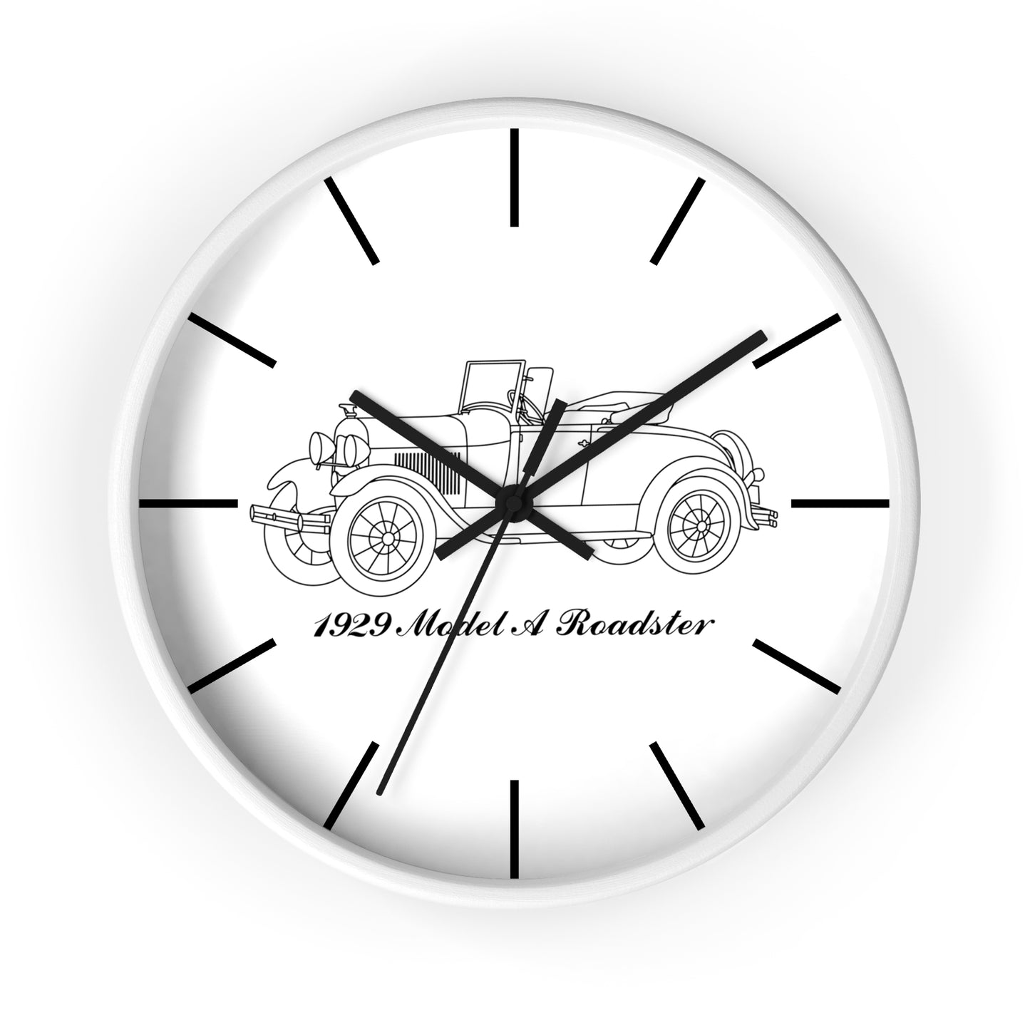 1929 Roadster Wall Clock