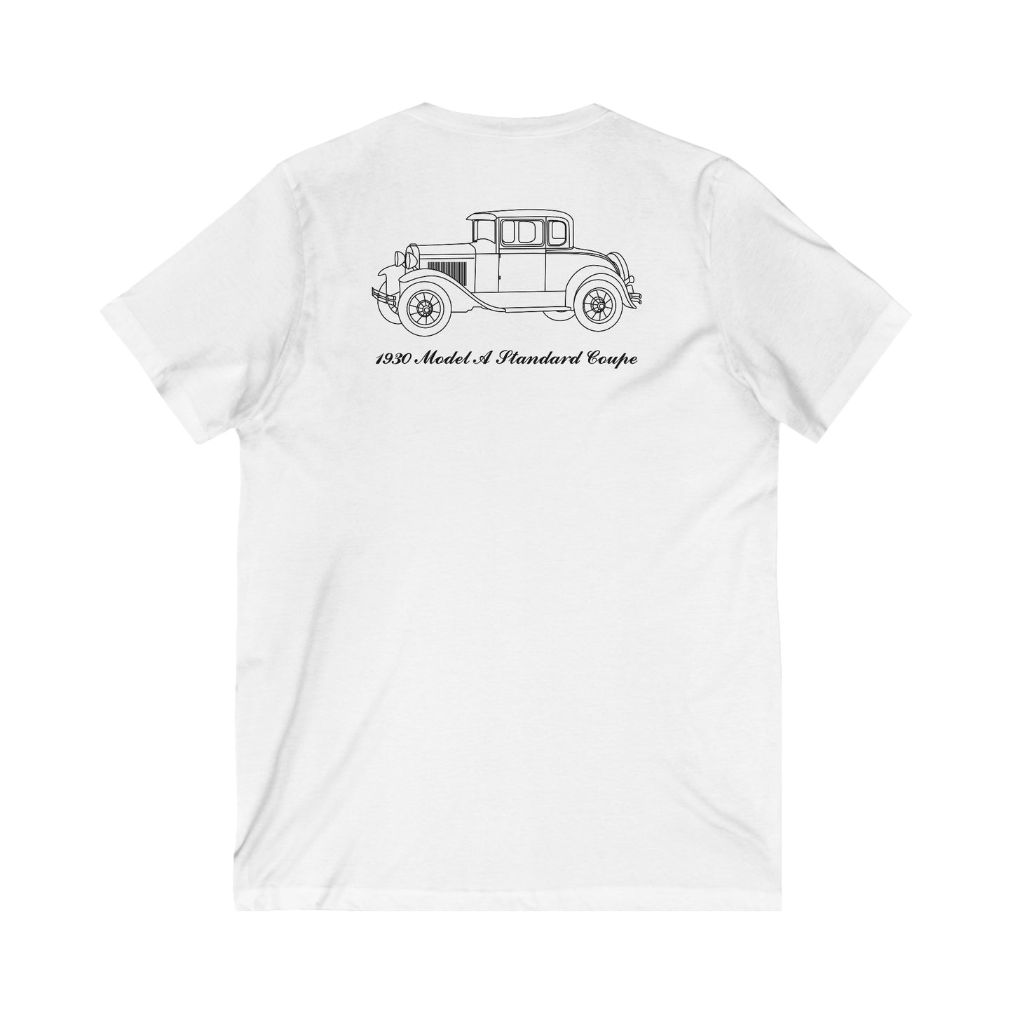 1930 Standard Coupe Women's V-Neck Shirt