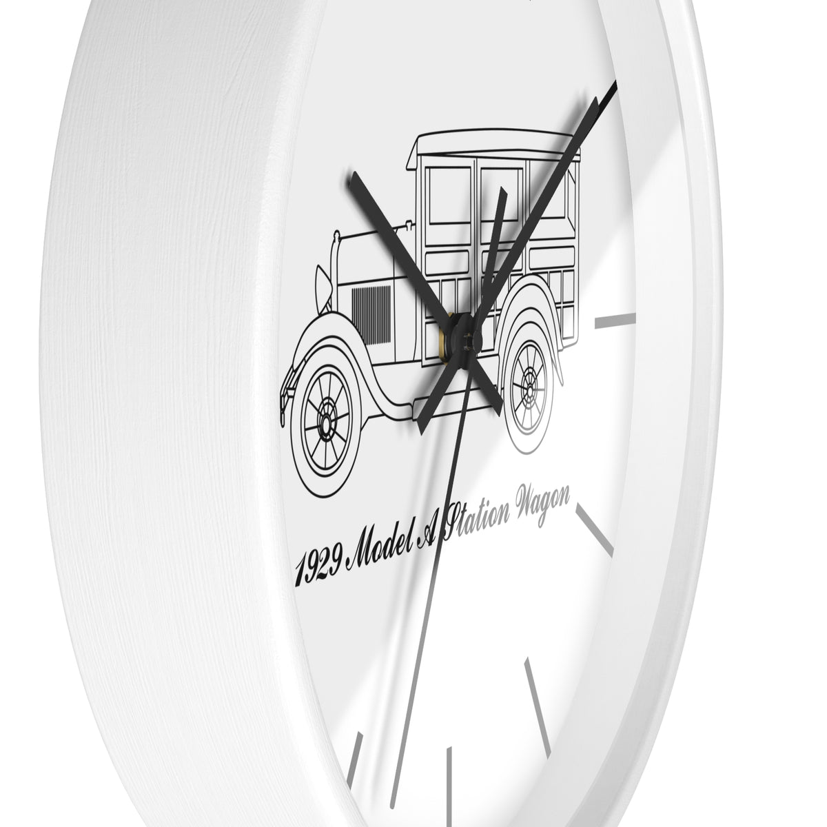 1929 Station Wagon Wall Clock