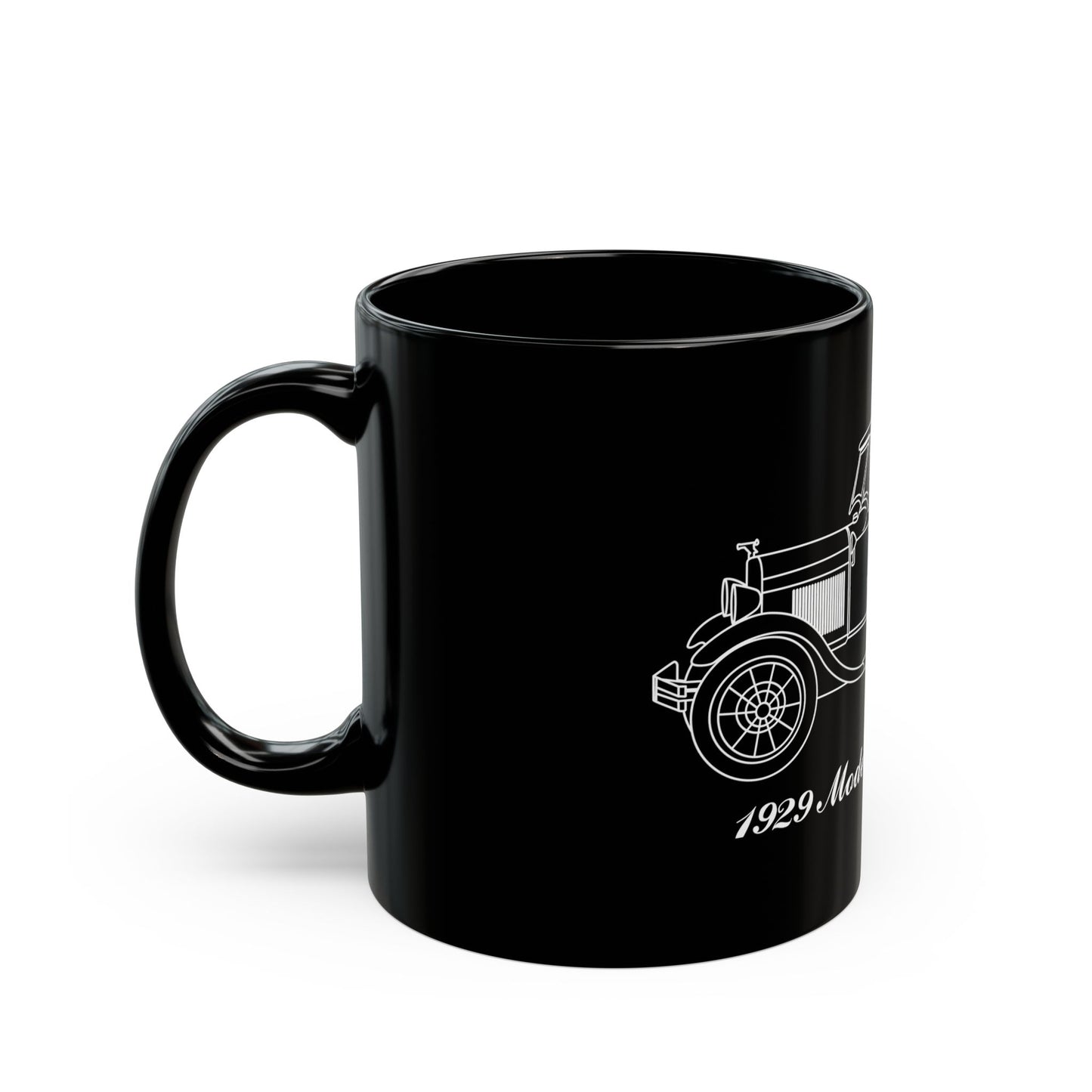 1929 Cabriolet Black Mug