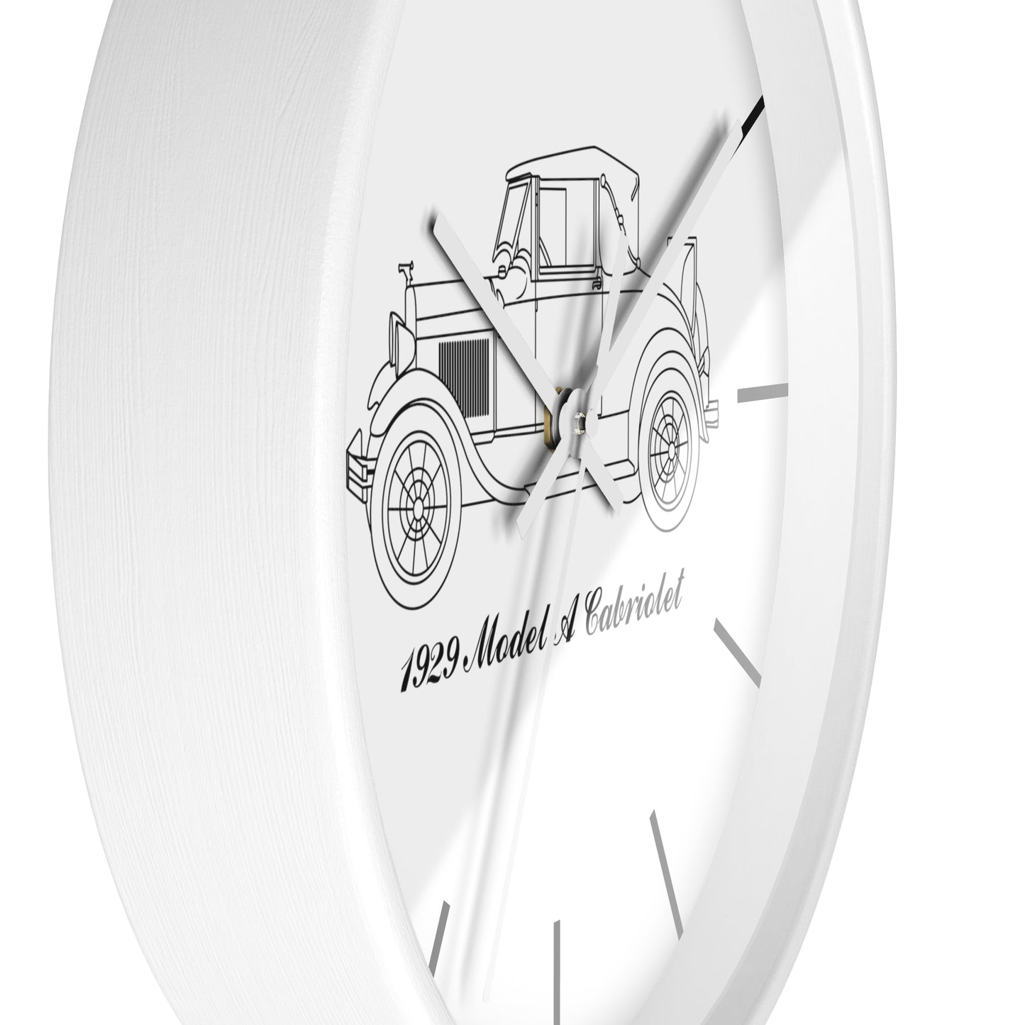 1929 Cabriolet Wall Clock