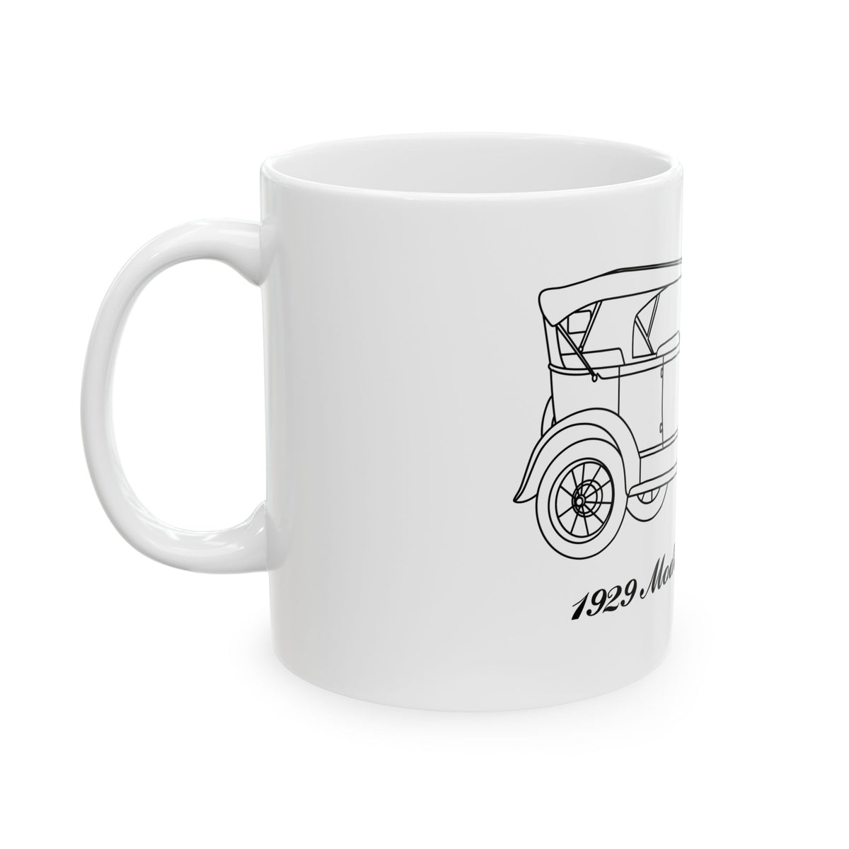 1929 Phaeton White Mug