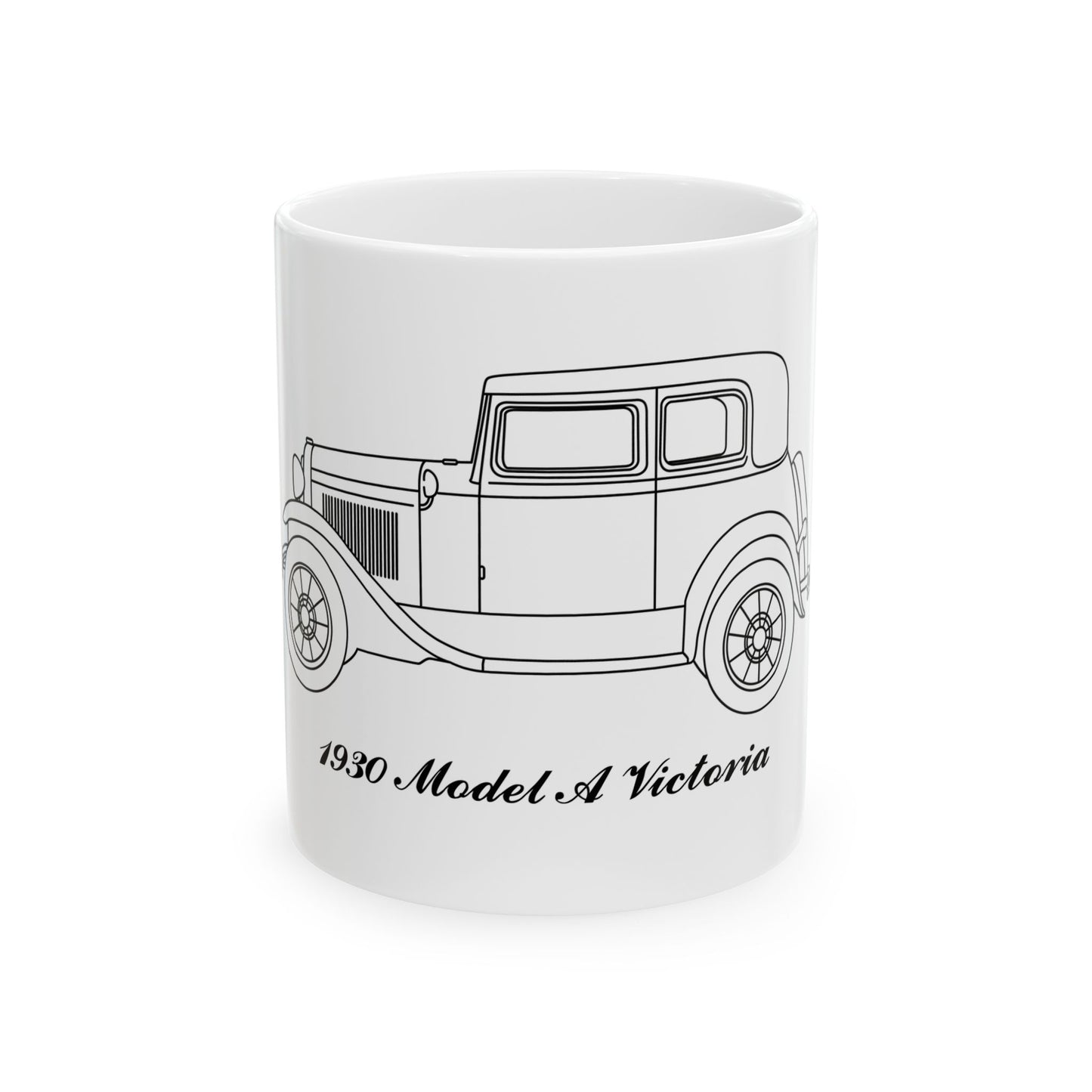 1930 Victoria White Mug