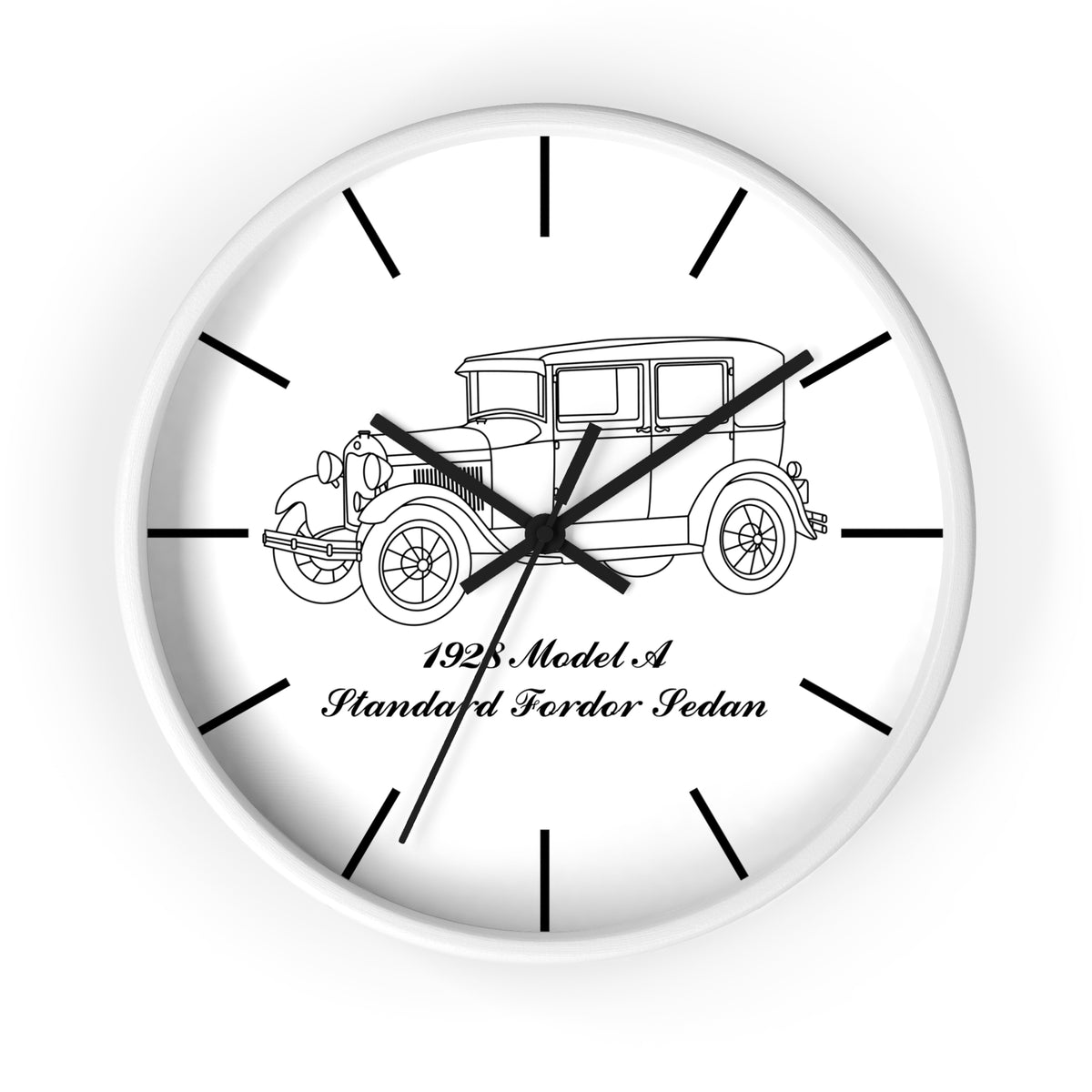 1928 Standard Fordor Sedan Delivery Wall Clock