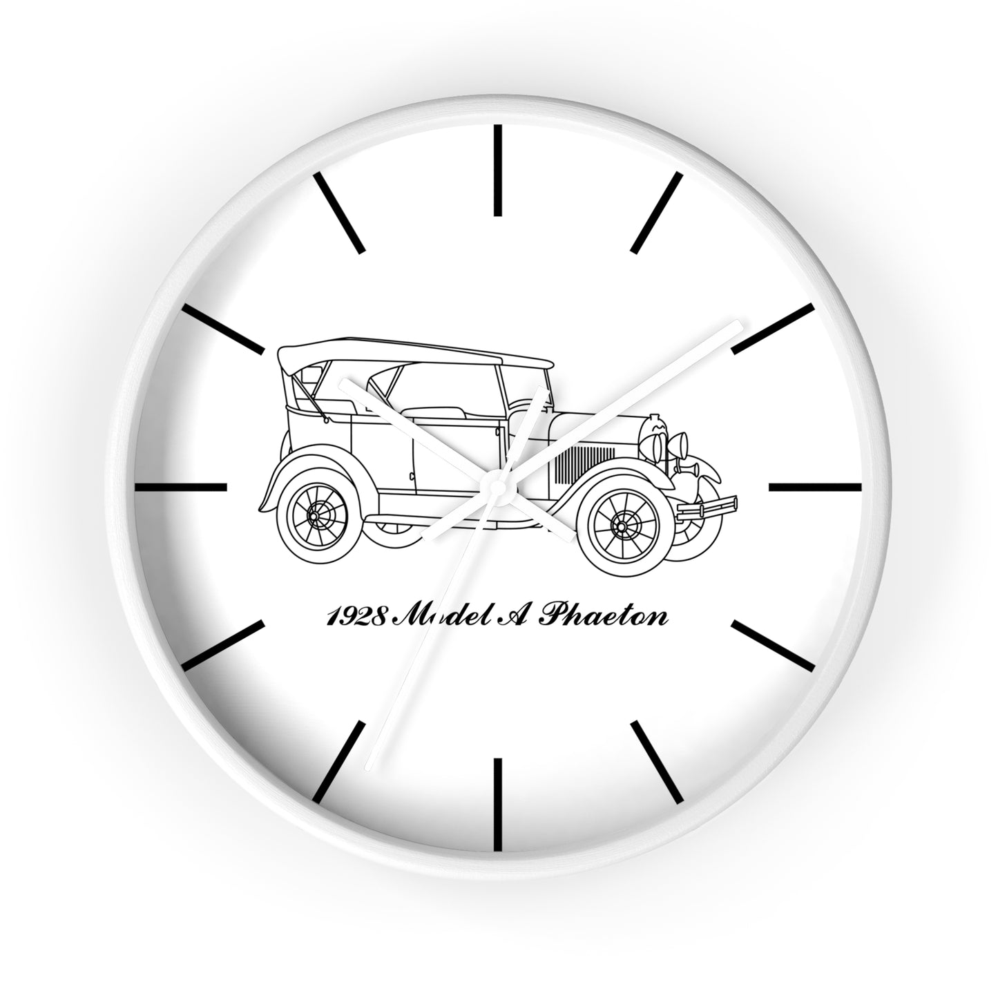 1928 Phaeton Wall Clock