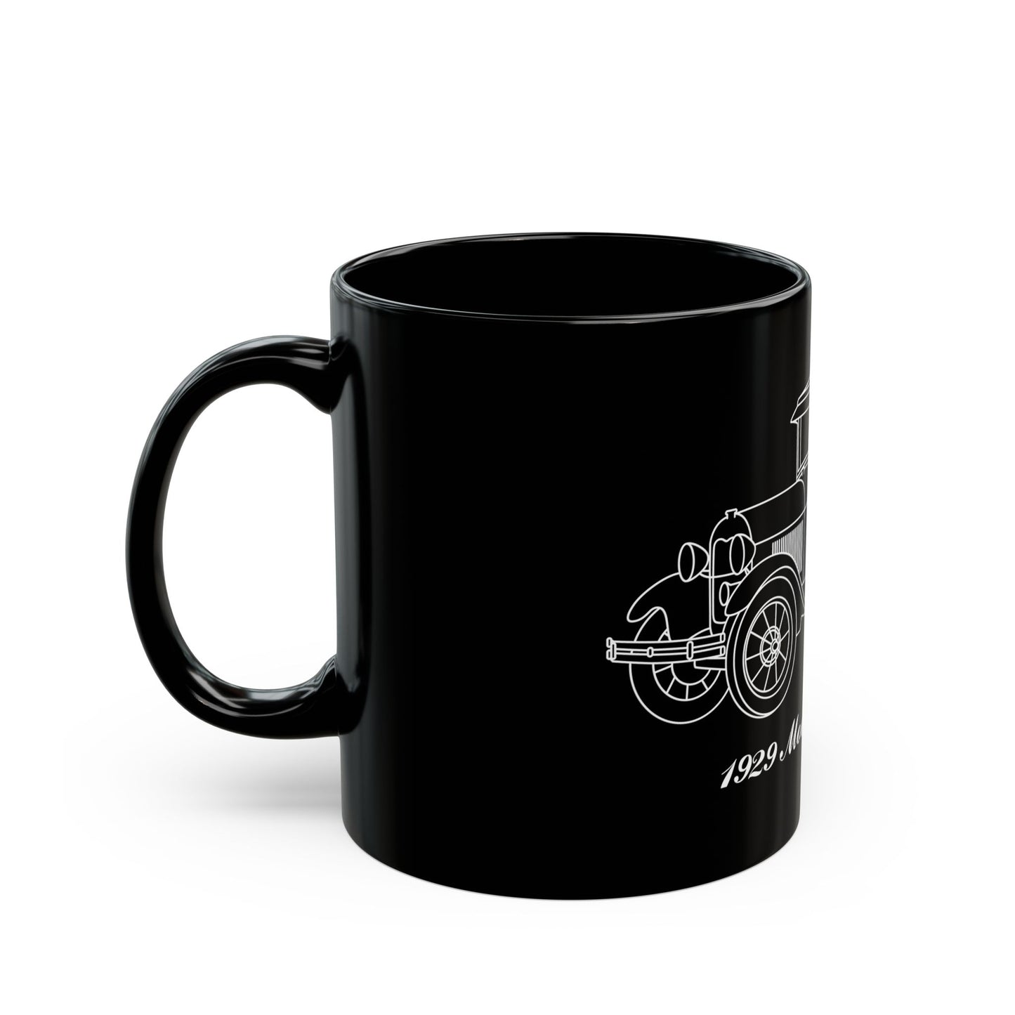 1929 Tudor Black Mug